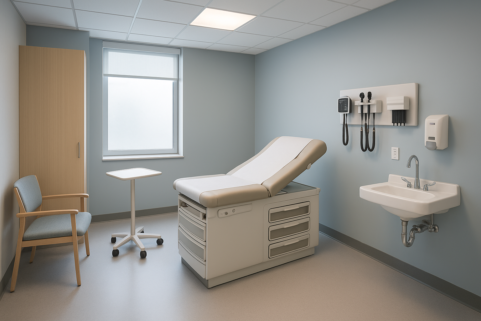 Image of a modern, well-designed healthcare clinic interior